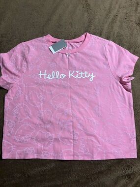 Sanrio Hello Kitty Pink Short Sleeve Tee